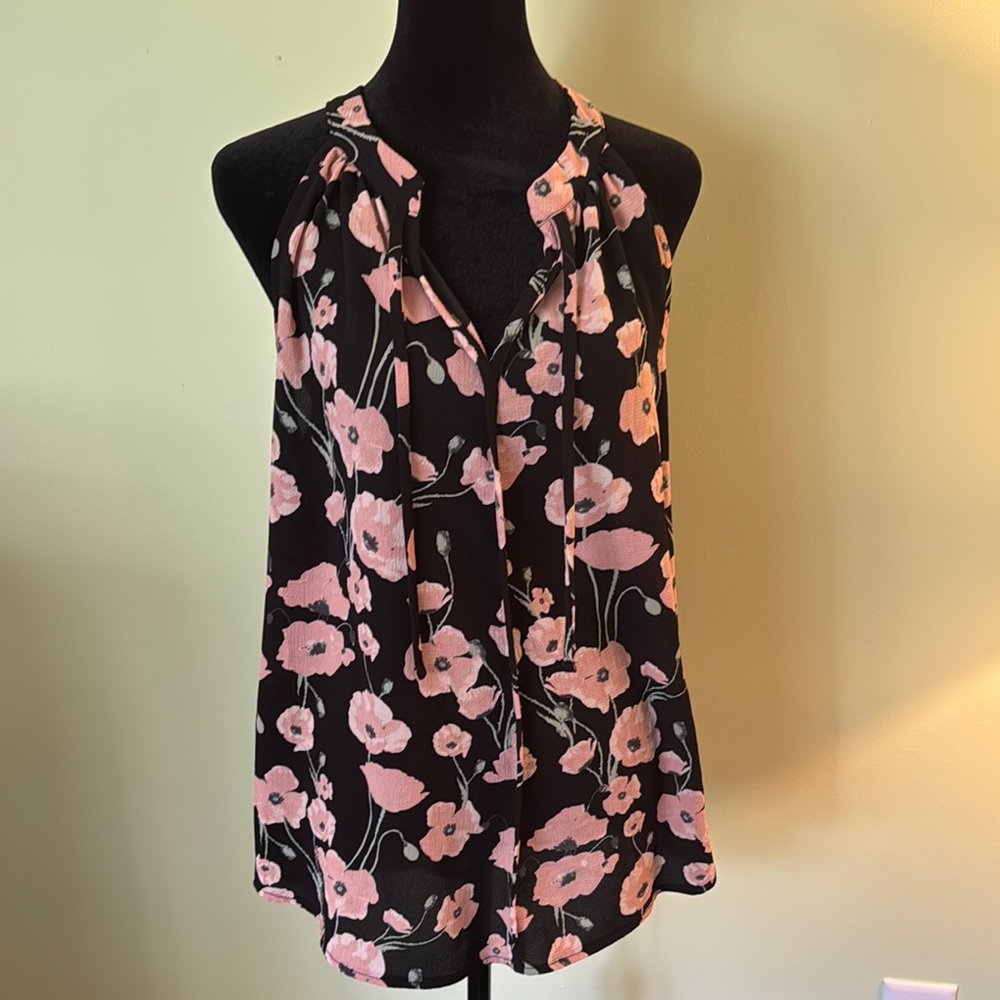 Pink Ruffled Blouse with Relaxed Fit